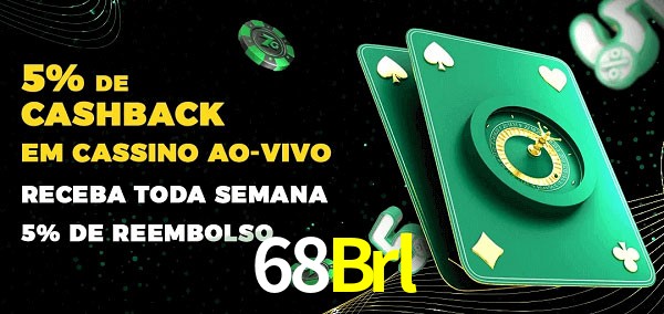Promoções do cassino ao Vivo 68Brl
